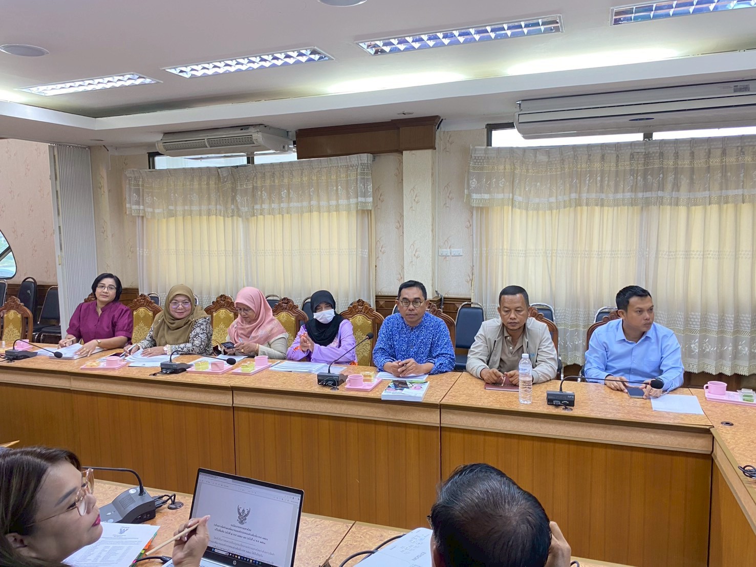 ประชุมคณะกรรมการสนับสนุนการจัดทำแผนพัฒนาเทศบาลตำบลบางปู จัดทำร่างแผนการดำเนินงาน ประจำปีงบประมาณ  พ.ศ. 2569